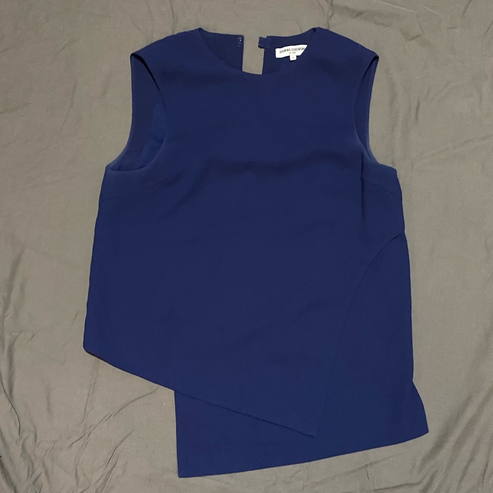 Opening Ceremony Asymmetrical tank blouse